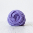 Corriedale új-zélandi szalaggyapjú (lila) kb. 27 mic - 20g