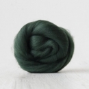 Corriedale új-zélandi szalaggyapjú (fenyőzöld) kb. 27 mic - 20g